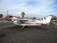 N774WS @ AJO - 1977 Cessna 152 @ Corona Municipal Airport, CA - by Steve Nation