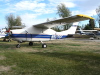 N5975F @ AJO - MSSM (titles) 1968 Cessna 210H @ Corona Municipal Airport, CA - by Steve Nation