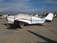 N956Q @ AJO - 1961 Beech 35-B33 Bonanza w @ Corona Municipal Airport, CA - by Steve Nation