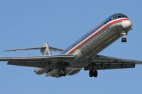 N409AA @ LAX - American Airlines N409AA (FLT AAL1490) from San Francisco Int'l (KSFO) on final approach to RWY 24R. - by Dean Heald