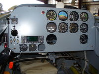 N8226E @ KJVL - Beech T-34B  Rear Cockpit - by Mark Pasqualino