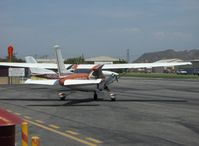 N7316N @ SZP - 1974 Cessna 182P SKYLANE, Continental O-470-S 230 Hp, pre-takeoff checks - by Doug Robertson