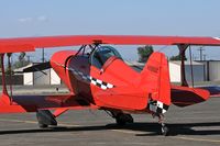 N722DC @ CPM - Pitts S-1 N722DC at Compton Municipal Airport (CPM). Many thanks to the owner for allowing me to photograph the airplane.