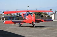 N722DC @ CPM - Pitts S-1 N722DC at Compton Municipal Airport (CPM). Many thanks to the owner for allowing me to photograph the airplane.