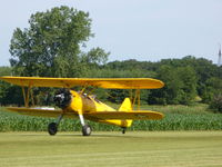 N66417 @ 7V3 - Stearman - by Mark Pasqualino