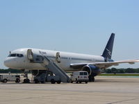 N753NA @ KRFD - Boeing 757-200 - by Mark Pasqualino