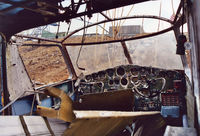 N41793 @ RDG - Here's the business end - or what's left of it - of a 1943 Cessna T50 Bobcat.  This aircraft is currently being restored! - by Daniel L. Berek