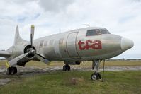 N22913 @ DAB - Delivered to the USAF as military model T-29B. Simular to T-29A (240-17) except for additionn of cabin pressurization and deletion of one astrodome. It's now a TFA cargo plane.