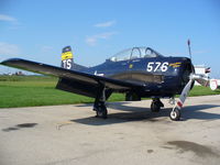 N228TS @ KRFD - North American T-28B
