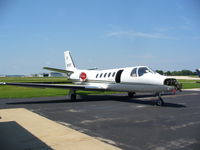 N741T @ KRFD - Cessna 550