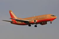 N321SW @ LAX - Southwest Airlines N321SW (FLT SWA420) from Salt Lake City Int'l (KSLC) on final approach to RWY 24R. - by Dean Heald
