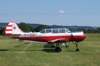 G-CBMD @ EGKH - Yakalov YAK 52 parked at Lashenden/Headcorn, England