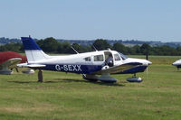 G-SEXX @ EGKH - Piper PA-28-161 WarriorII at Lashenden/Headcorn, England