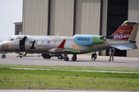 N50163 @ CID - Learjet 60XR. This is the first one made. - by Bret Snyder