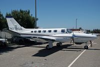 N722GA @ TOA - 1980 Cessna Conquest II 441 N722GA parked at the west end of Torrance Airport (KTOA) - Torrance, California. - by Dean Heald
