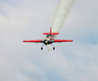 LY-JKA @ EPKK - Acrobatics in the closed Krakow airport