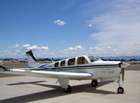 N671TC @ RDD - Under Blue Skies On the Redding, CA Ramp - by Bob Braunstein