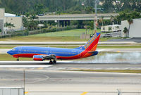 N514SW @ KFLL - SMokey landing at Ft Lauderdale