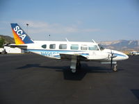 N495SC @ KRIL - PA-31-350 - by Mark Pasqualino