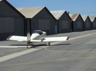 N4TT @ SZP - 1989 Ballantyne VAN'S RV-6, Lycoming O-320, taxi to hangar - by Doug Robertson