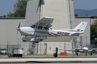 N6018K @ SMO - Brand new 2006 Cessna 172S Skyhawk SP landing long on RWY 21 at Santa Monica Municipal Airport (KSMO) - Santa Monica, California. - by Dean Heald