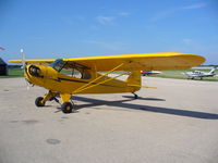 N13LE @ C77 - Piper J-3C-65 - by Mark Pasqualino