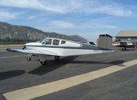 N6086E @ SZP - 1959 Beech K35 BONANZA, Continental IO-470-C 250 Hp - by Doug Robertson