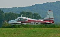 N3047D @ FWN - The mowers have carefully gone around this grounded 1956 Cessna 310 on a farm near Sussex, NJ, allowing the old bird to lay in peace. - by Daniel L. Berek