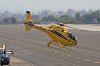 N767T @ SMO - 2000 Eurocopter EC120B N767T taking off from the helipad at Santa Monica Municipal Airport (KSMO) - Santa Monica, California.