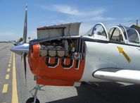 N341MR @ SZP - Beech D-45 as T-34B MENTOR, Continental IO-550B 300 Hp upgrade - by Doug Robertson