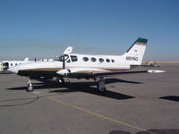 N911AG @ PIH - 1980 C-414 - by Ryan Hales