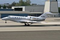 N978QS @ SMO - 2002 Cessna 750 Citation X N978QS, from Las Vegas McCarran Int'l (KLAS), landing on RWY 21.