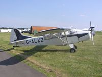 G-ALXZ @ X3HU - Auster glider tug at Husbands Bosworth - by Simon Palmer