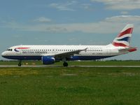 G-BUSH @ LKPR - Airbus A320-211