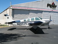 N66529 @ PAO - 1979 Beech A36TC on a sunny Saturday afternoon @ Palo Alto Municipal Airport, CA - by Steve Nation