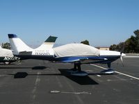 N188JK @ PAO - Glare off of 1996 Lancair ES on a sunny Saturday afternoon @ Palo Alto Municipal Airport, CA - by Steve Nation