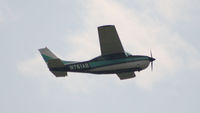 N761AB @ PDK - Over flying PDK - by Michael Martin
