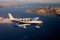 N4326X @ KSFO - N4326X over San Francisco Bay - by Mike Fizer