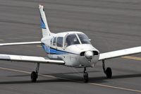 N777VP @ SMO - 1974 Piper PA28-151 N777VP taxiing to RWY 21 at Santa Monica Municipal Airport (KSMO) - Santa Monica, California.