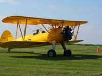 N66417 @ C55 - Stearman - by Mark Pasqualino