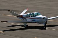 N870T @ SMO - 1962 Beechcraft P35 N870T taxiing to RWY 21 at Santa Monica Municipal Airport (KSMO) - Santa Monica, California. - by Dean Heald