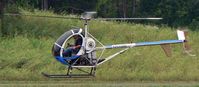 N556B @ 1N7 - This Hughes helicopter was making practice maneuvers at its home base. - by Daniel L. Berek