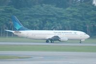 PK-GWO @ SIN - Garuda Indonesia at Singapore's Changi Airport - by Micha Lueck
