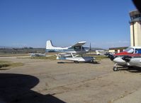 N80SS @ CMA - 1980 Cessna A185F SKYWAGON Amphibian, Continental TSIO-520, Restricted class - by Doug Robertson