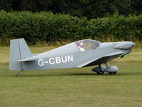 G-CBUN @ Old Warden - Barker Charade - by Robert Beaver