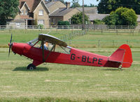 G-BLPE @ Old Warden - Piper PA-18 Super Cub 95 - by Robert Beaver