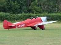 G-ADWT @ Old Warden - Miles M.2W Hawk Trainer - by Robert Beaver