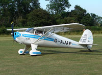 G-AJAP @ Old Warden - Luscombe 8A Silvaire - by Robert Beaver