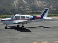 N8461F @ SZP - 1977 Piper PA-28-151 WARRIOR, Lycoming O-320-E3D 150 Hp, taxi after landing - by Doug Robertson