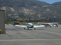 N399RC @ SZP - 1965 Piper PA-32-260 CHEROKEE SIX, Lycoming O-540-E4B5 260 Hp, taxi - by Doug Robertson